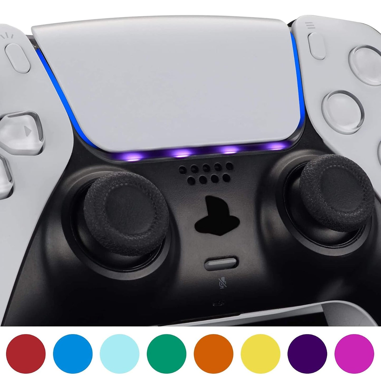 eXtremeRate Símbolos clásicos rojo escarlata D-pad Thumbstick Opció...