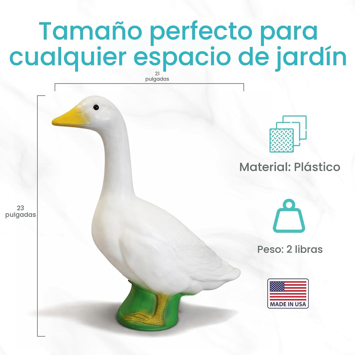 Union 61100 estatua de ganso salvaje para patio o jardín | Figura d...