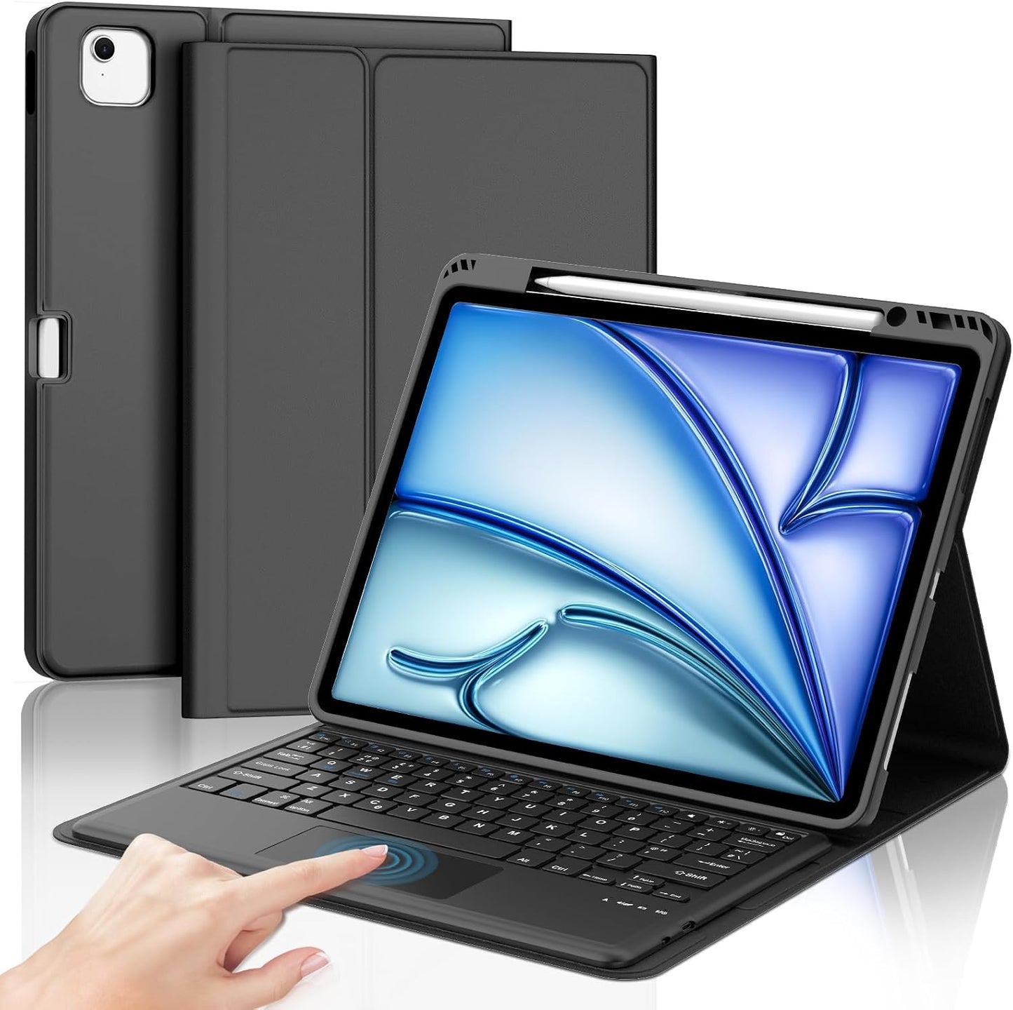 Funda con teclado táctil para iPad Air de 13 pulgadas (M3 2025 \/ M...