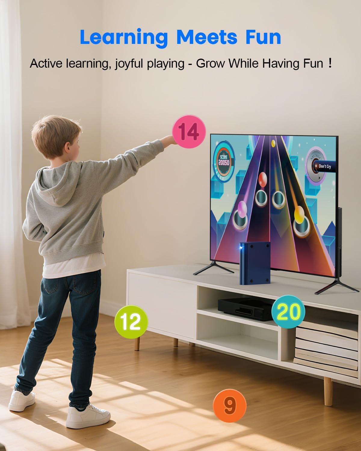 MetFut Consola de juegos AR Motion para niños: sistema de juego de...
