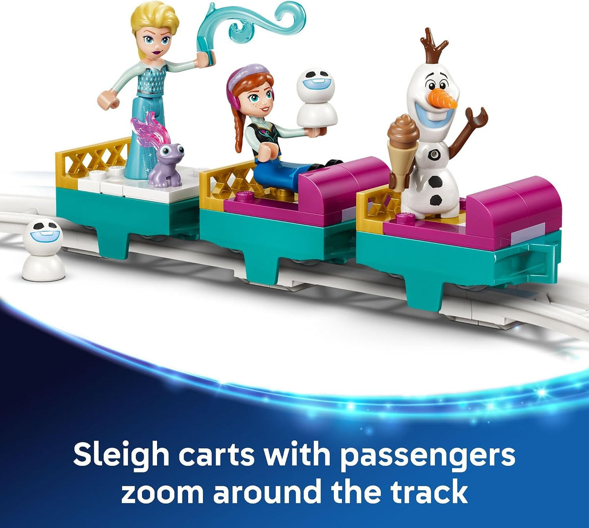 LEGO Disney Frozen Elsa y Aventura en la Nieve 43281 | Juguetes de...