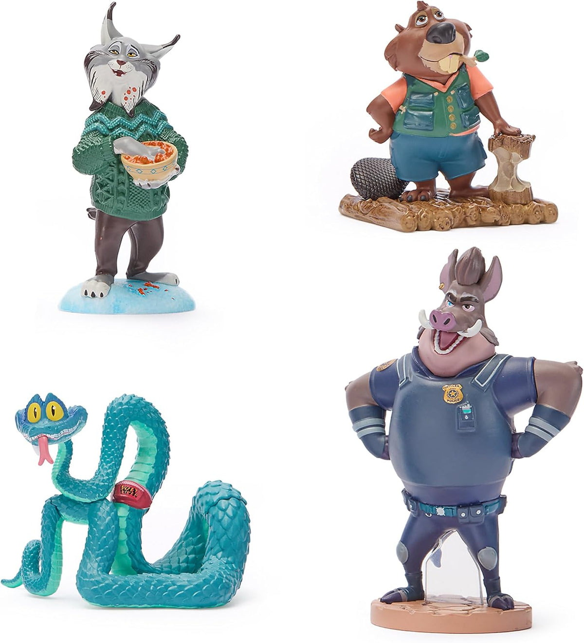 Disney Store Juego oficial de 2 figuras de Zootopia \u2013 8 figura...