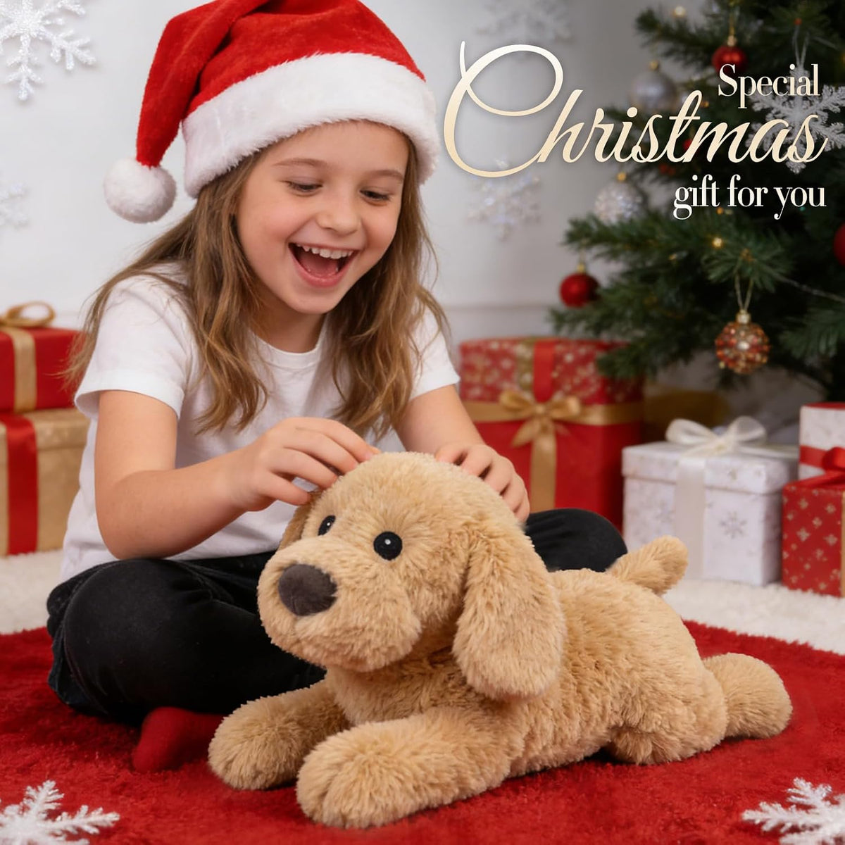 Animales de peluche de perro, animal de peluche para microondas, ad...