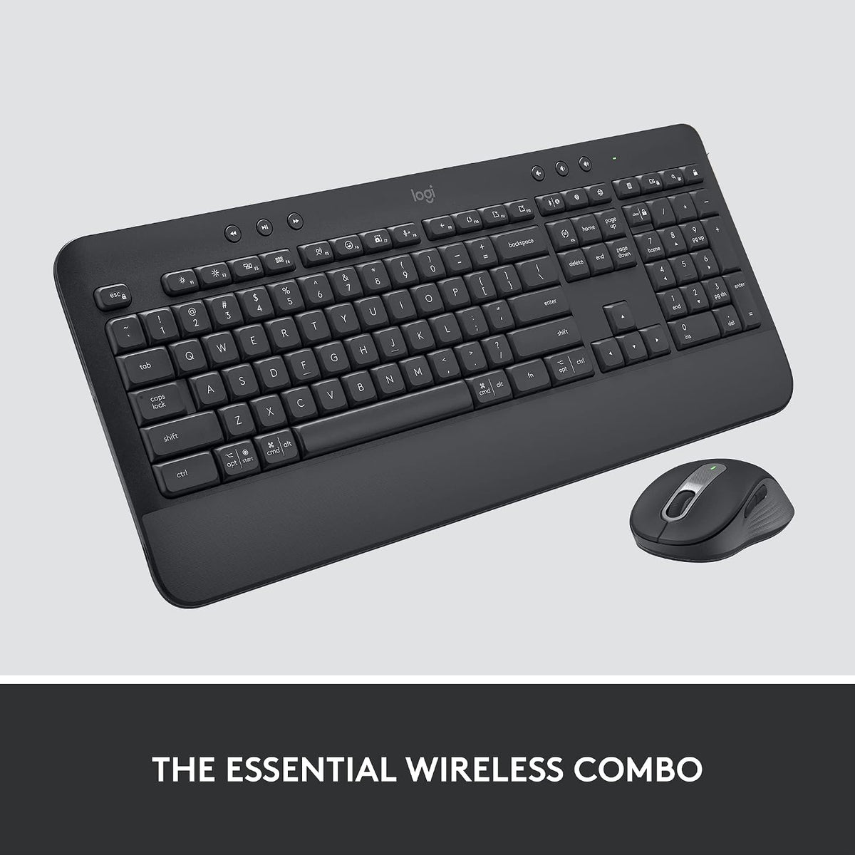 Logitech Signature MK650 Combo para teclado y mouse empresariales -...