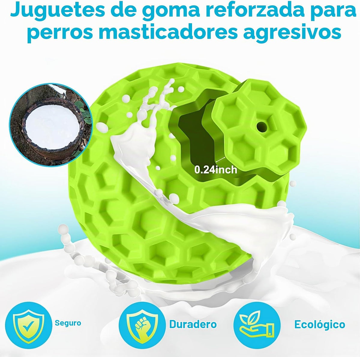 havit Juguetes masticables indestructibles y chirriantes para perro...