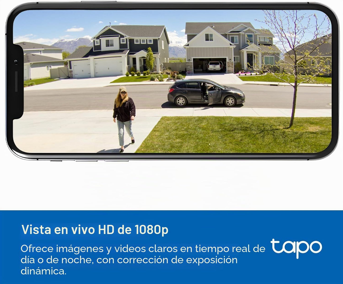 Tapo SolarCam - Cámara de seguridad inalámbrica para exteriores de...