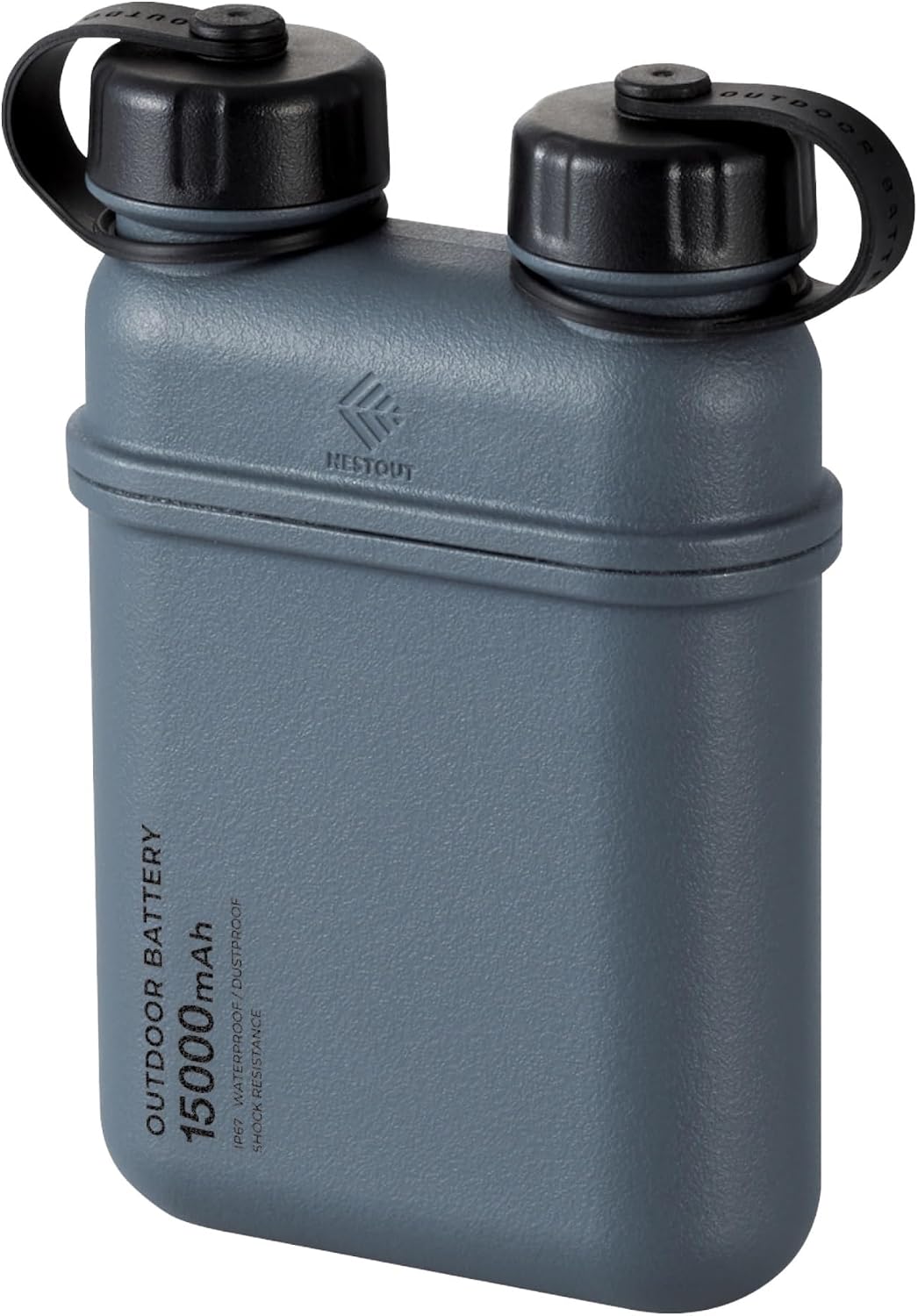 ELECOM NESTOUT Banco de Energía Resistente, Cargador para Exteriore...