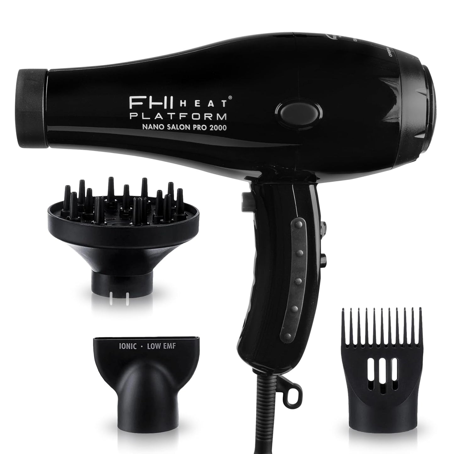 FHI HEAT Platform Nano Power Salon Pro 2000 - Secador de pelo de ce...