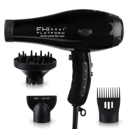 FHI HEAT Platform Nano Power Salon Pro 2000 - Secador de pelo de ce...
