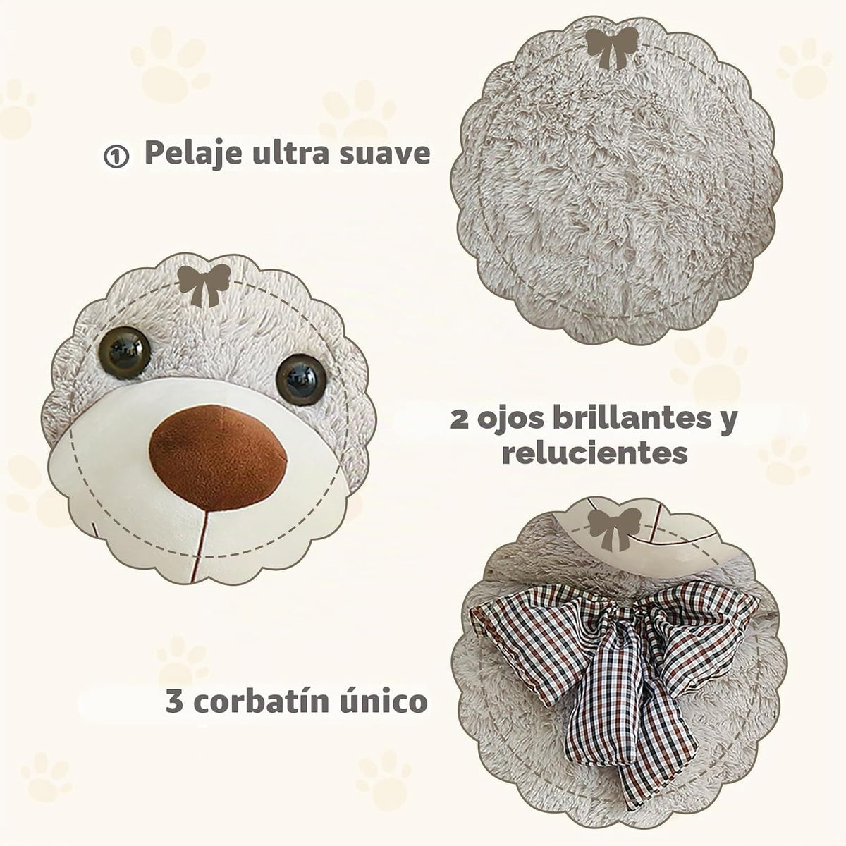 MaoGoLan Oso de Peluche Gigante de 5 Pies, Animal de Peluche Grande...