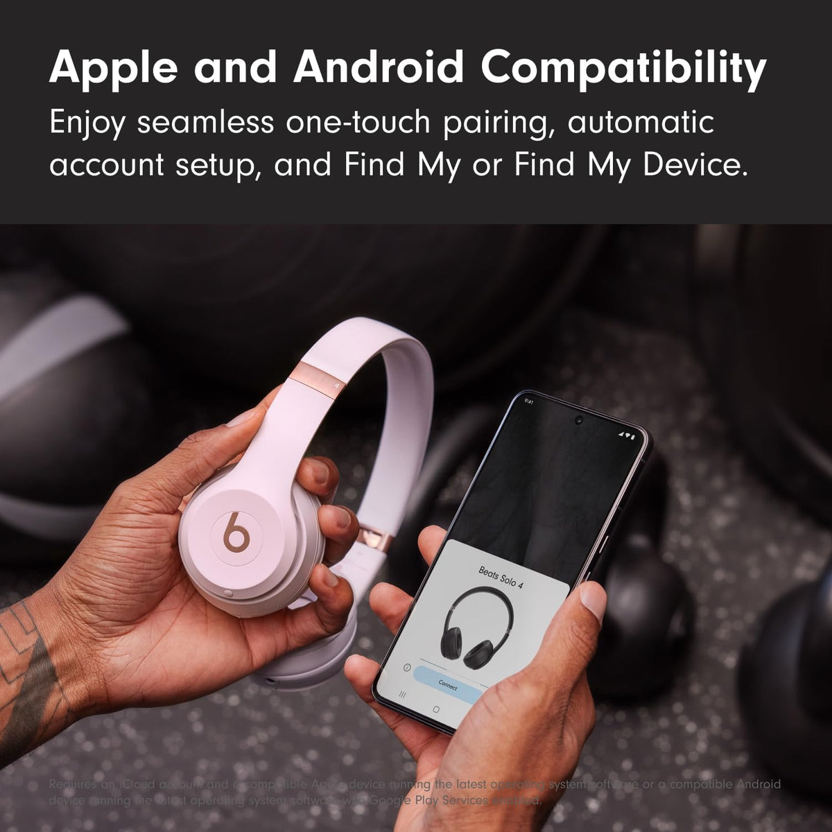Beats Solo 4 - Auriculares inalámbricos Bluetooth en la oreja, comp...