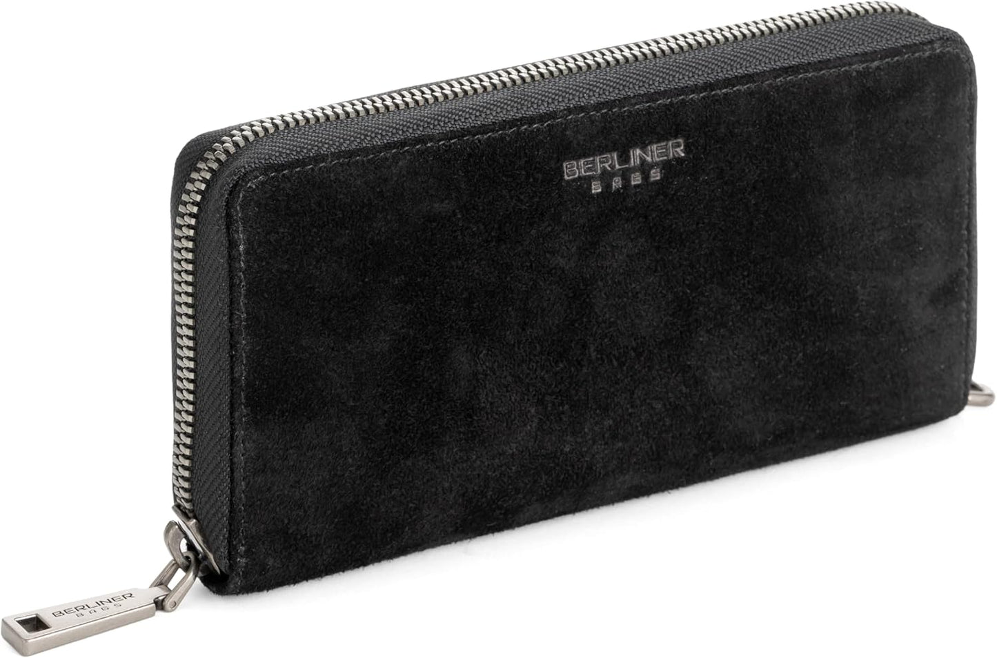 BERLINER BAGS Cartera Lyon de piel auténtica de alta calidad, con b...