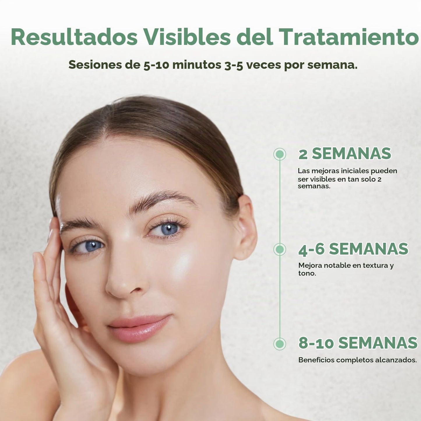 Nanoleaf Máscara facial LED aprobada por la FDA con 7 modos de tera...