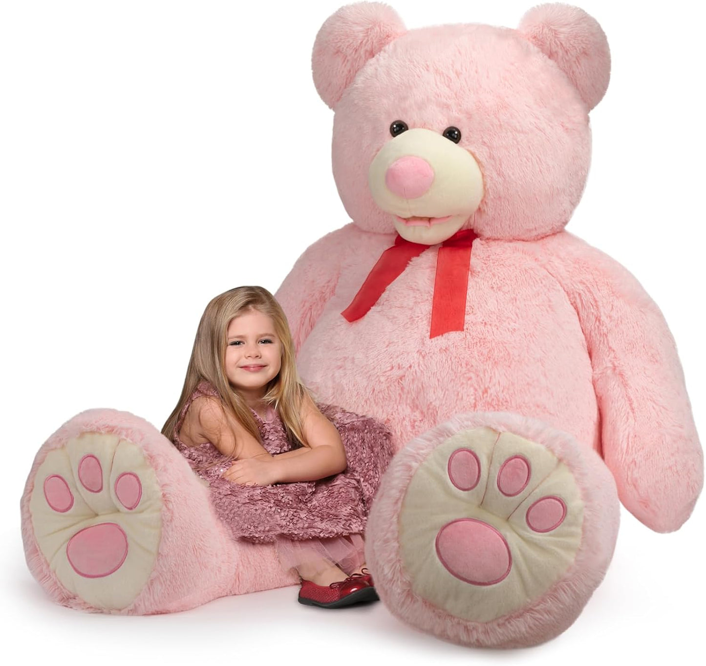 HollyHOME Oso de Peluche Gigante de 5 Pies, Animal de Peluche Enorm...
