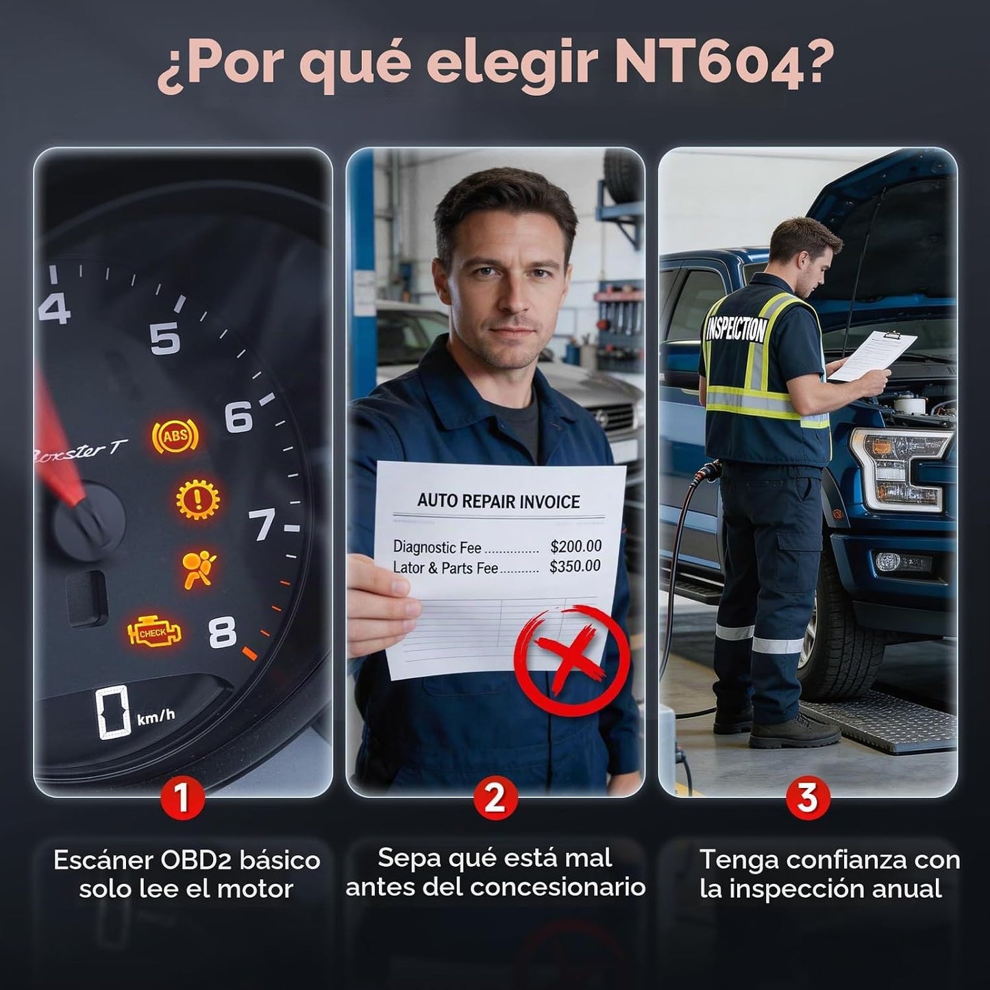 FOXWELL Transmisión del ABS SRS del escáner de la élite OBD2 del es...