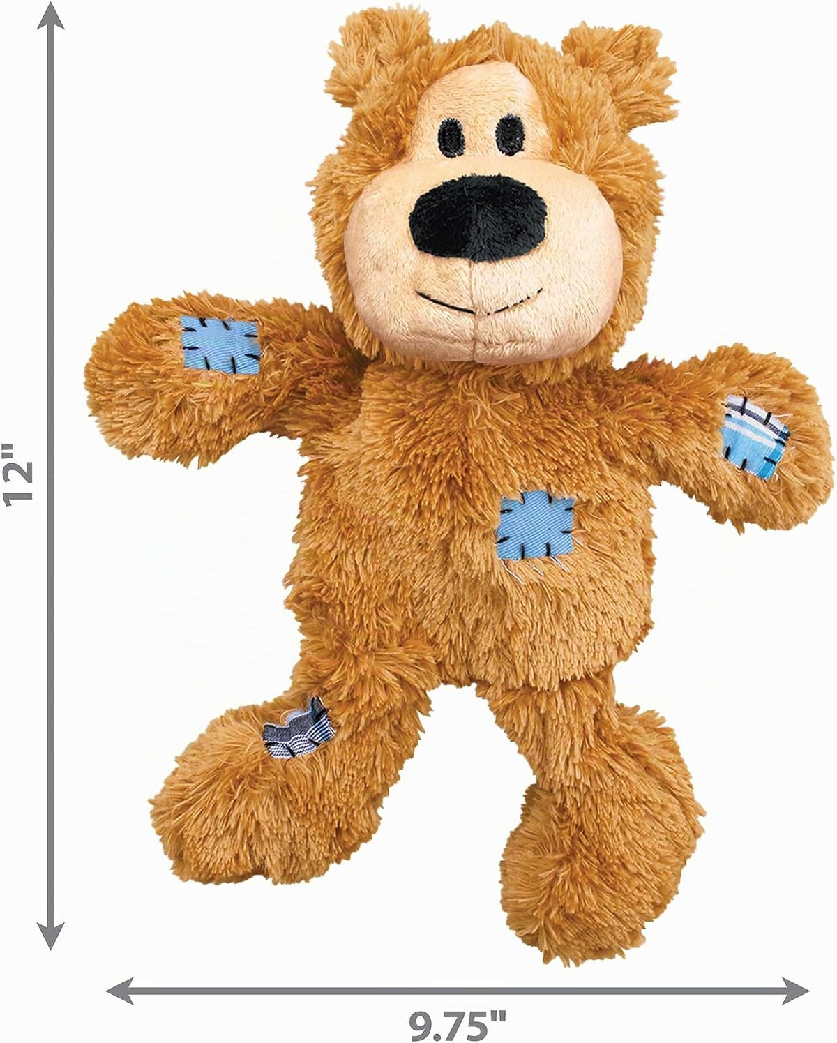 KONG Wild Knots Bears - Juguetes duraderos para perros con cuerdas...