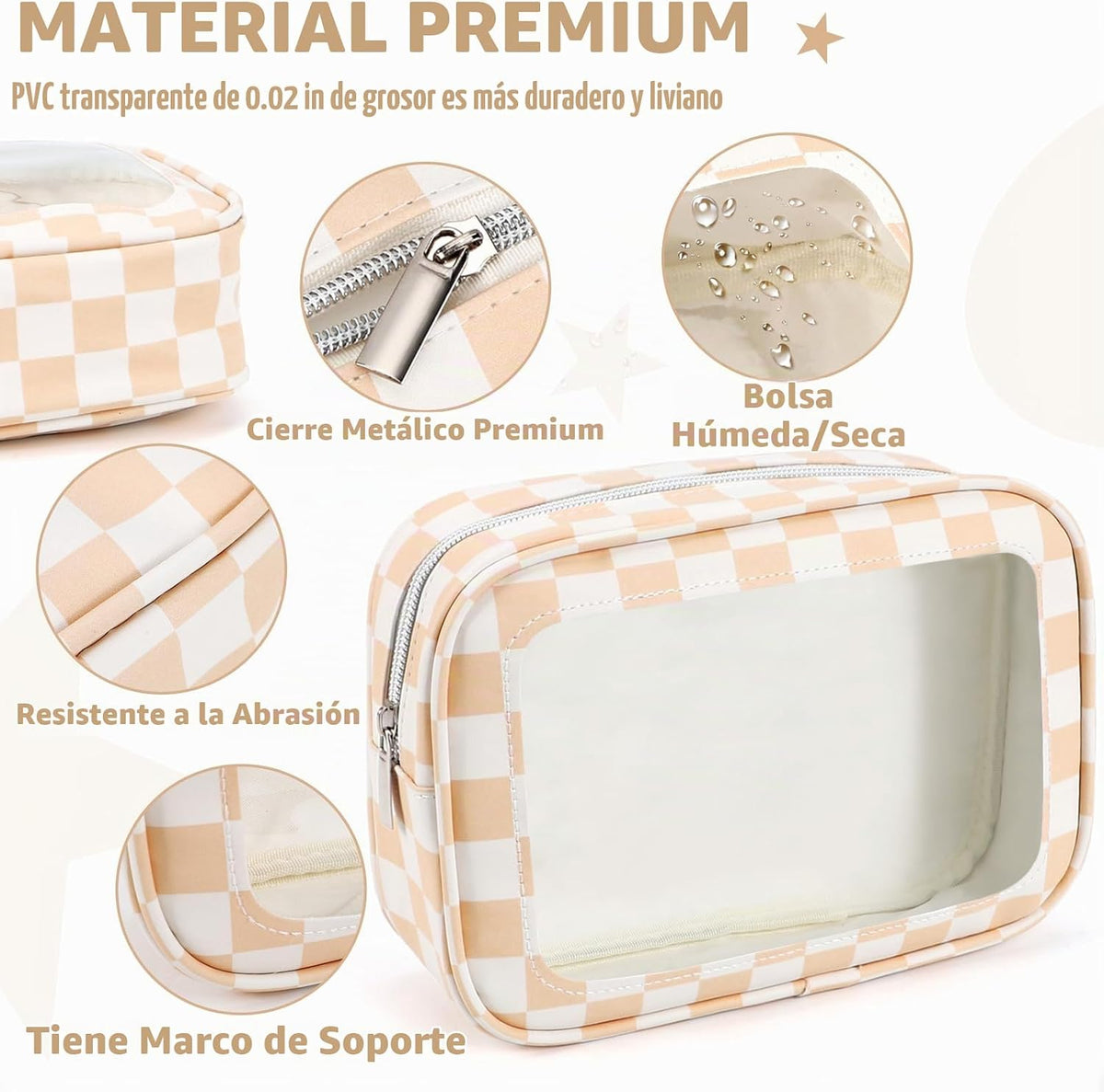 YOPCDJ Juego de 5 bolsas organizadoras para pañales, bolsa de aseo...