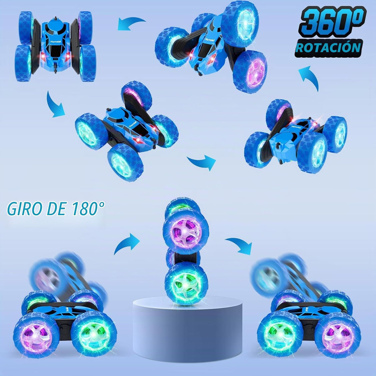 Hamdol STEM - Auto de control remoto para niños de 6 a 12 años, aut...