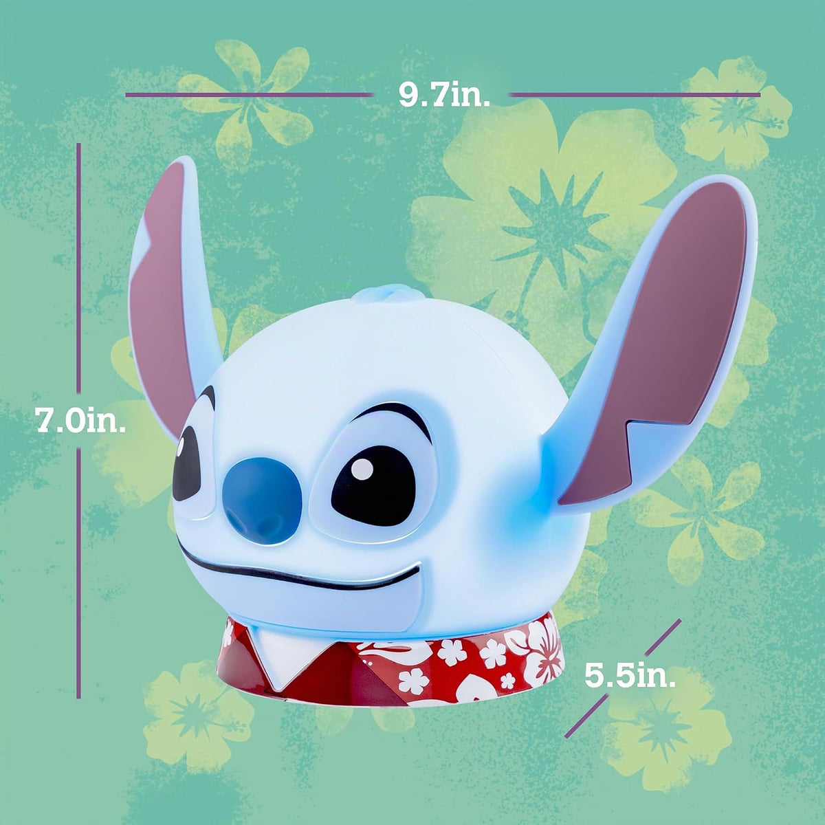 Disney Lilo and Stitch Luz Aplastable, Luz de Noche para Niños, Lám...