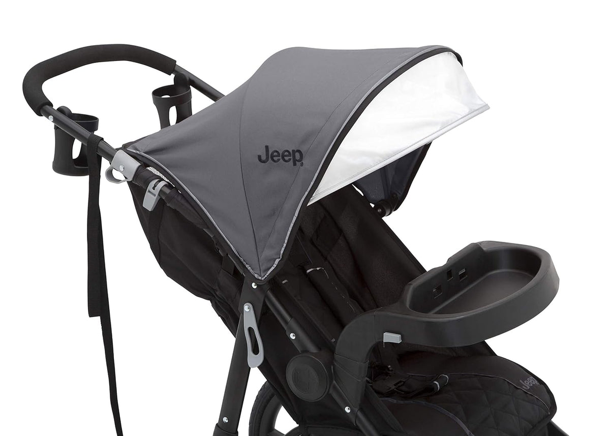 Cochecito de jogging clásico Jeep por Delta Children, gris