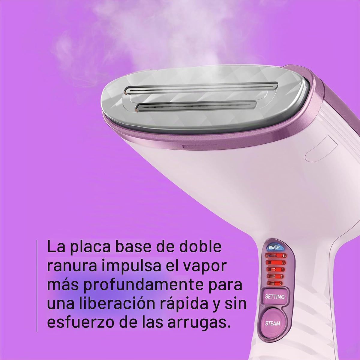 Conair Vaporizador de mano para ropa, vaporizador de tela Turbo Ext...