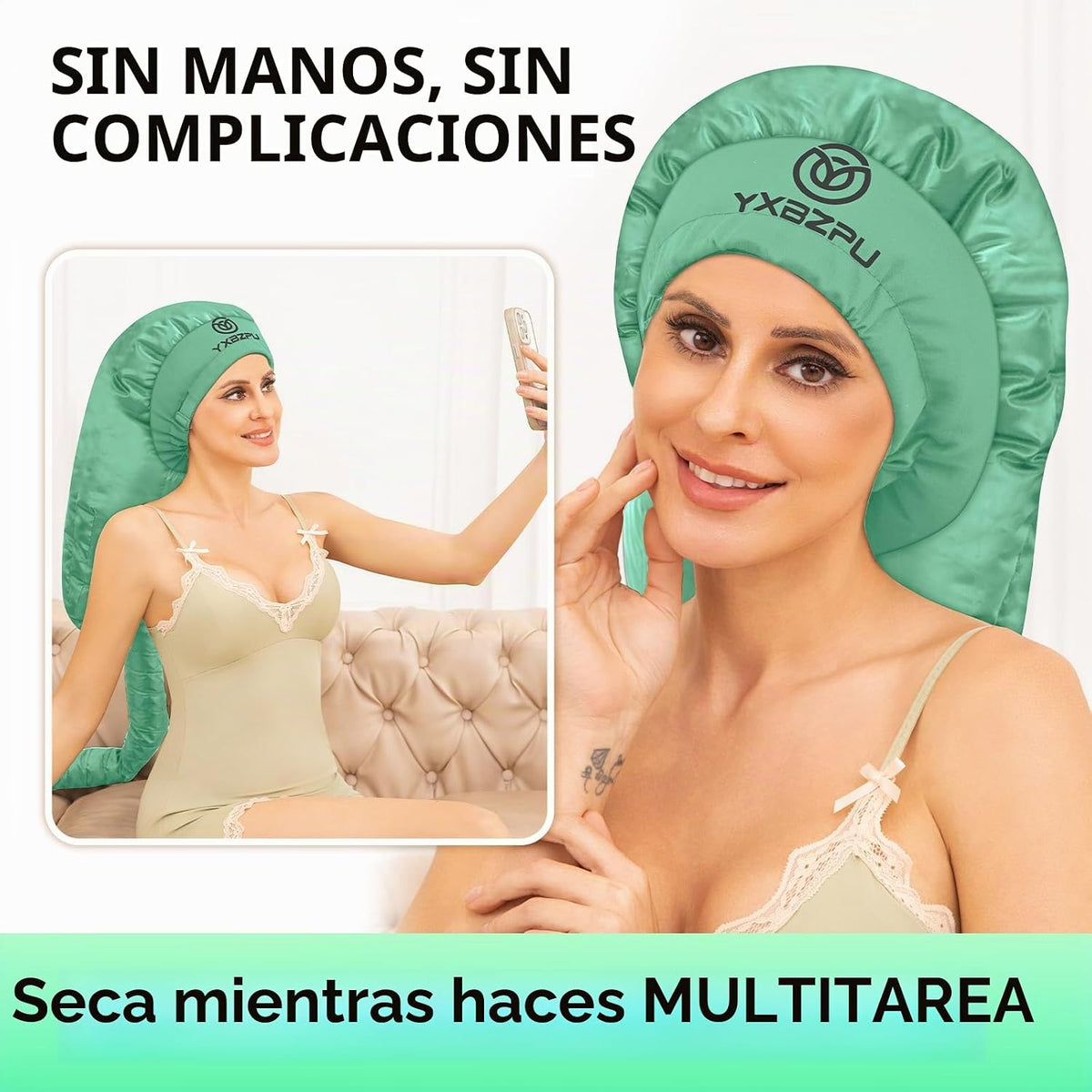 Secador de pelo con capucha, accesorio de secador de pelo con capuc...