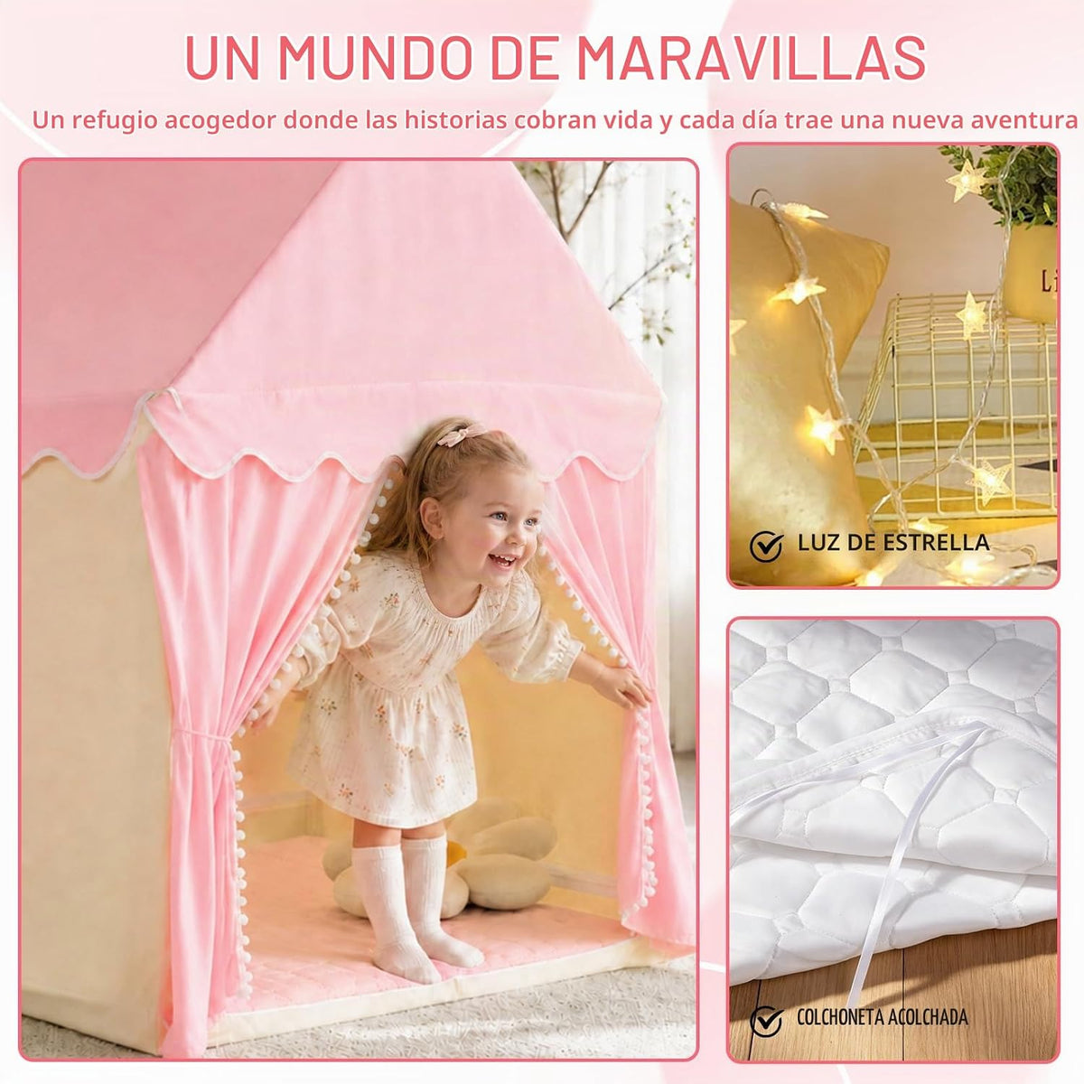 Tienda de juegos para niños Casa de juegos interior, tienda de camp...