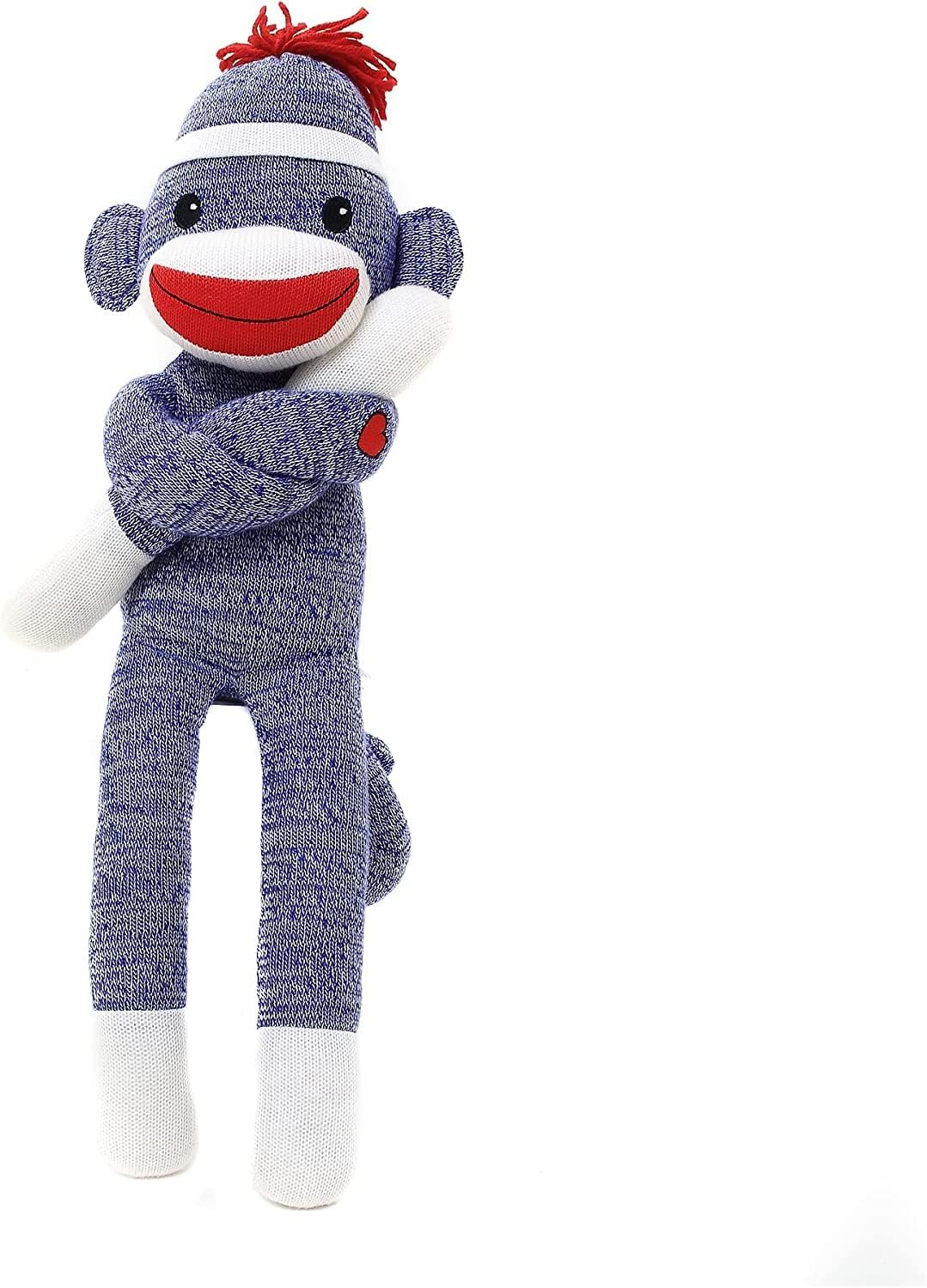 Made By Aliens Adorable mono calcetín, el original juguete de peluc...