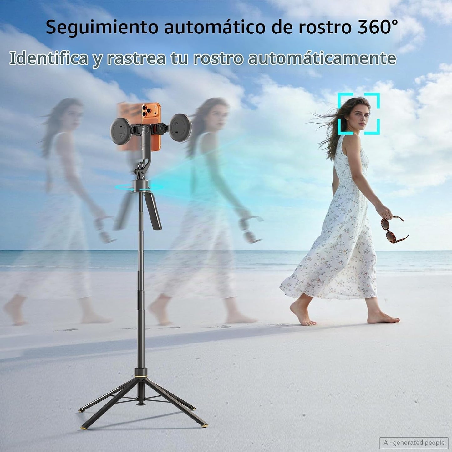 Acer Gadget - Trípode de seguimiento automático de cara para iPhone...