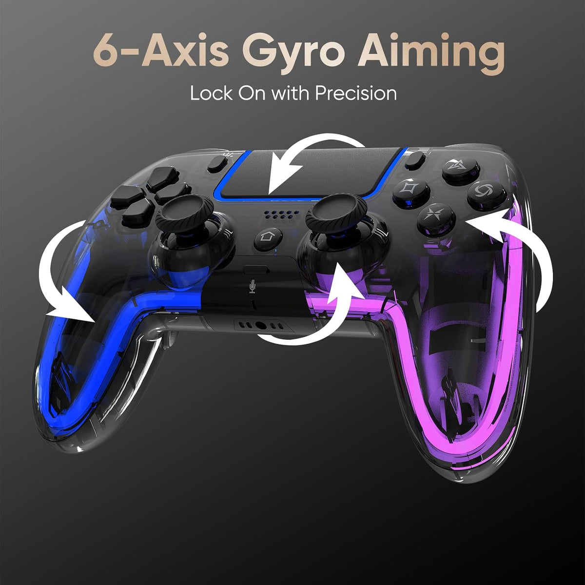 BETMI Controlador inalámbrico para PS5, Pro\/Slim\/MAC\/Steam Deck\...