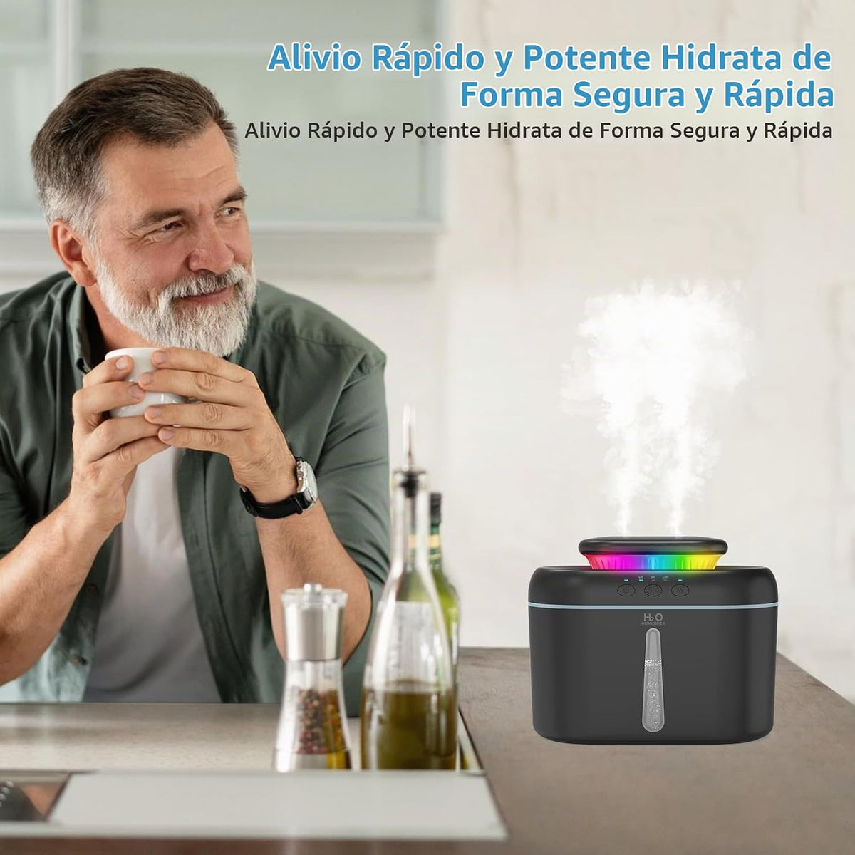 SZO Humidificador de plantas para interiores, humidificadores de 2....