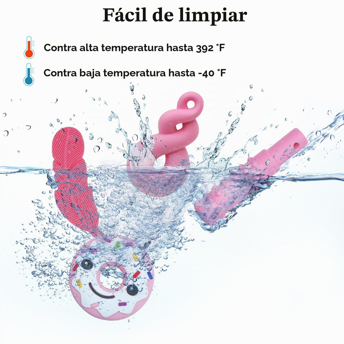 Collares Masticables Juguetes Sensoriales de Estimulación para Niño...