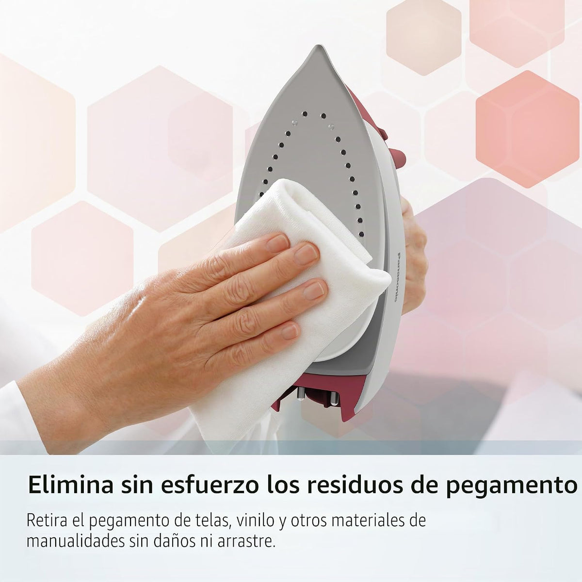 Plancha de vapor inalámbrica Panasonic, Compacta, Ligera, con estac...