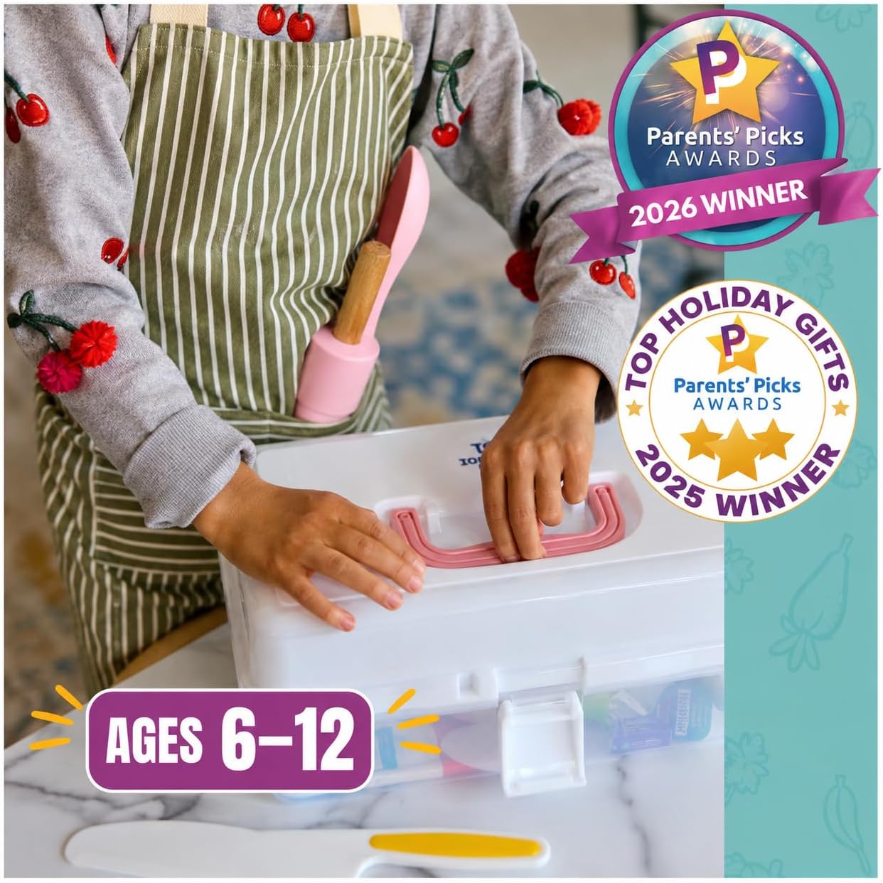 TOVLA Juegos de cocina para niños reales para niñas de 4 a 12 años...