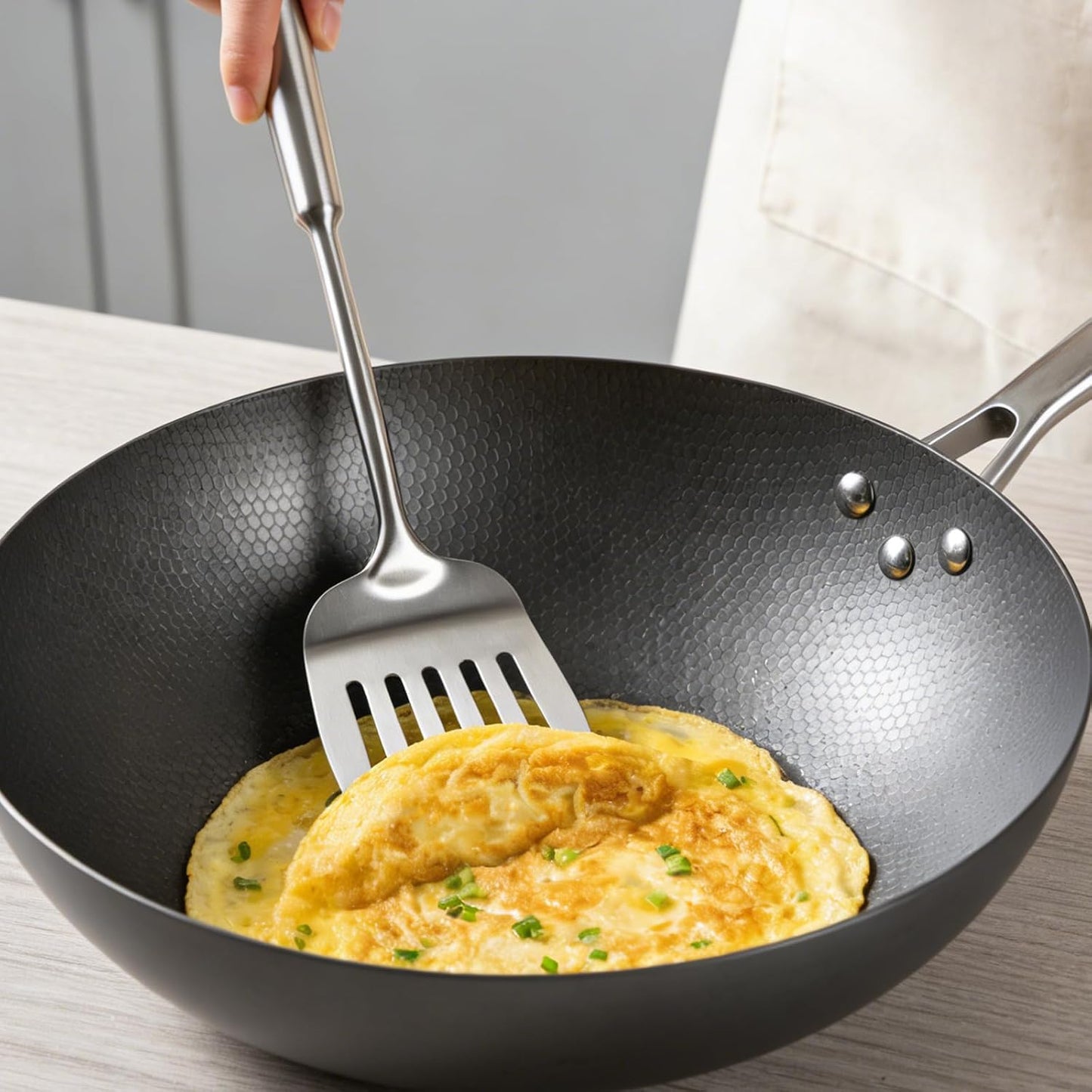 Juego de utensilios de cocina de acero inoxidable 304, 13 piezas de...