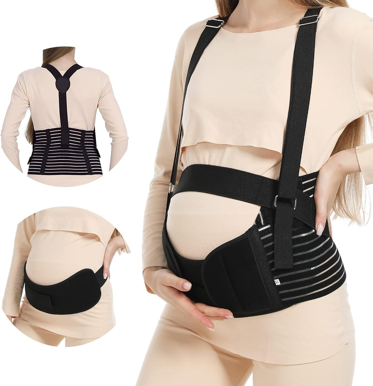 Evolway Bandas para el Vientre para Mujeres Embarazadas - Cinturón...