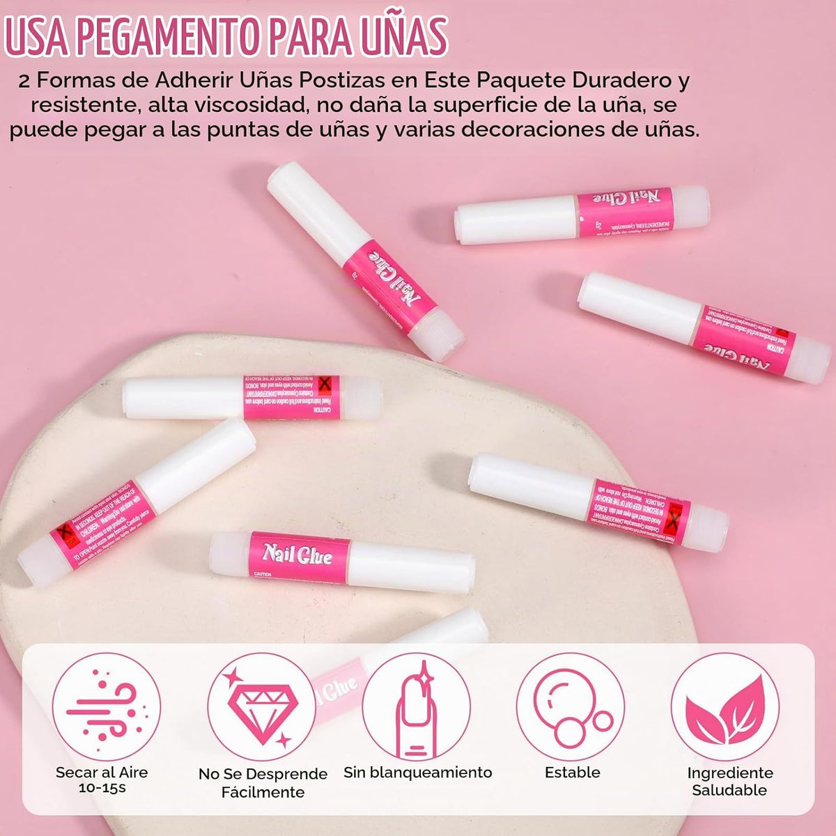 Kit de 100 herramientas de uñas a presión, kit de preparación de uñ...