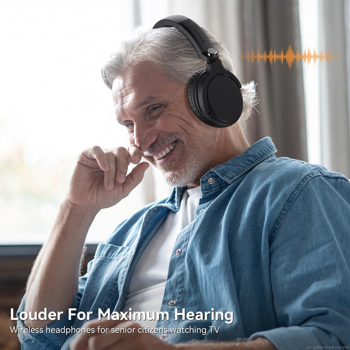 Auriculares inalámbricos para ver televisión, auriculares inalámbri...
