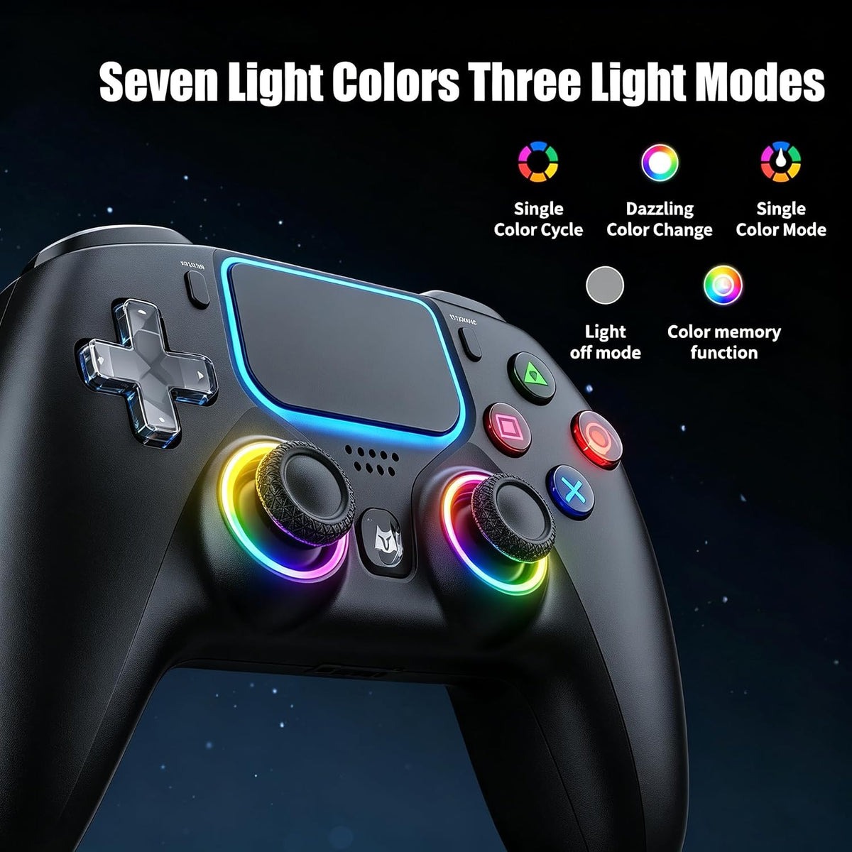 Controlador inalámbrico NBCP para PS5, compatible con PS5 Pro\/Slim...