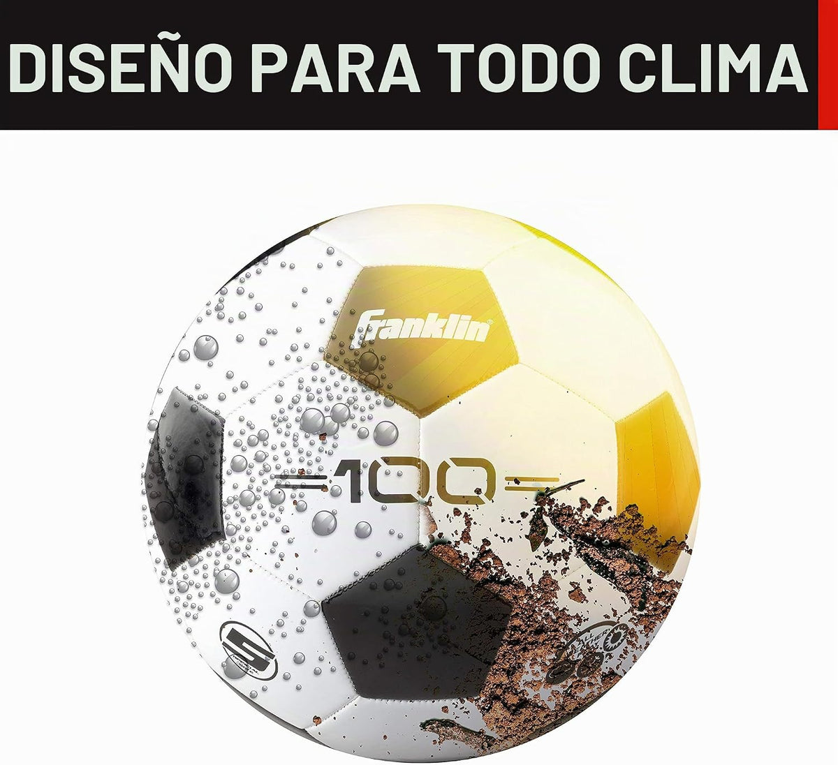 Franklin Sports - Pelotas de fútbol para jóvenes y adultos - Tamaño...