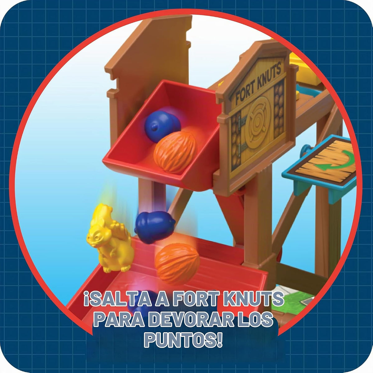 CrunchLabs Squirrel Dash, juego de mesa para niños para una noche d...