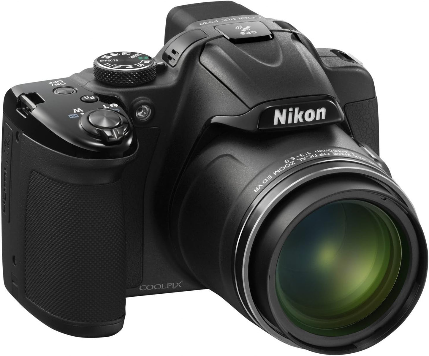 Nikon Cámara digital COOLPIX P520 BK Negro P520BK
