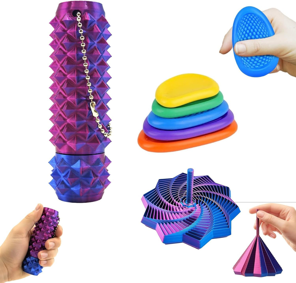 Juguetes impresos en 3D, herramientas de estimulación para adultos...