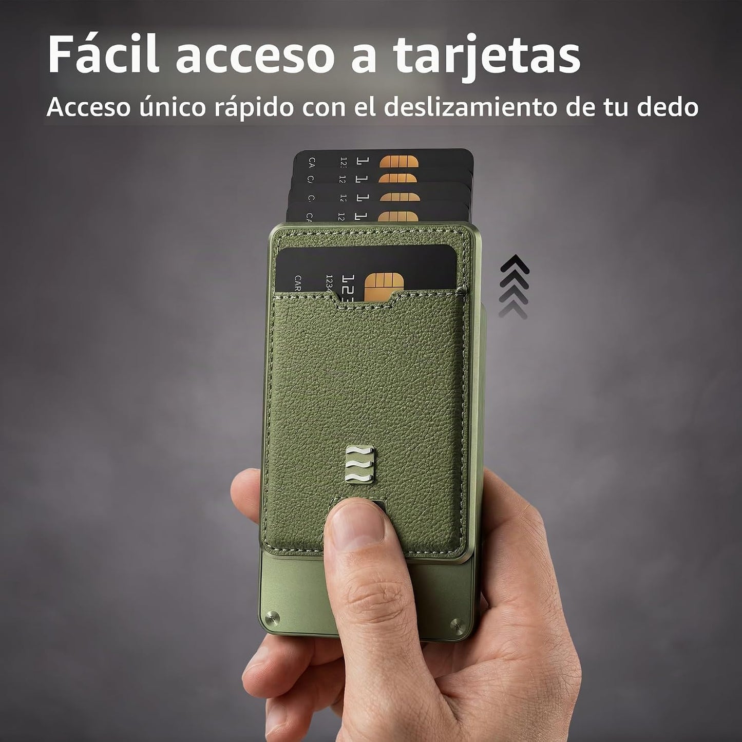 VENICE MIAMI VENICE - Cartera con bloqueo RFID, tarjetero minimalis...