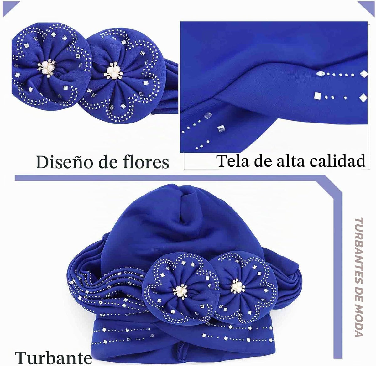 Woeoe Gorro Beanie Envolturas para la Cabeza Bufanda para la Cabeza...