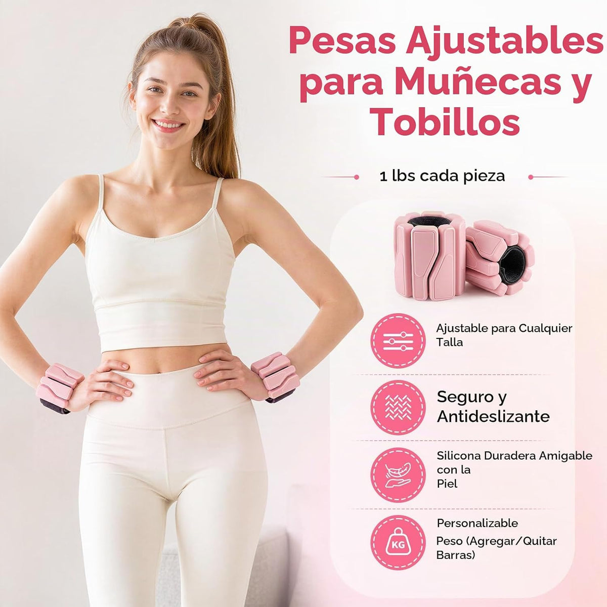 POVAVCX Kit de pilates en casa de 24 piezas para mujer, equipo de p...