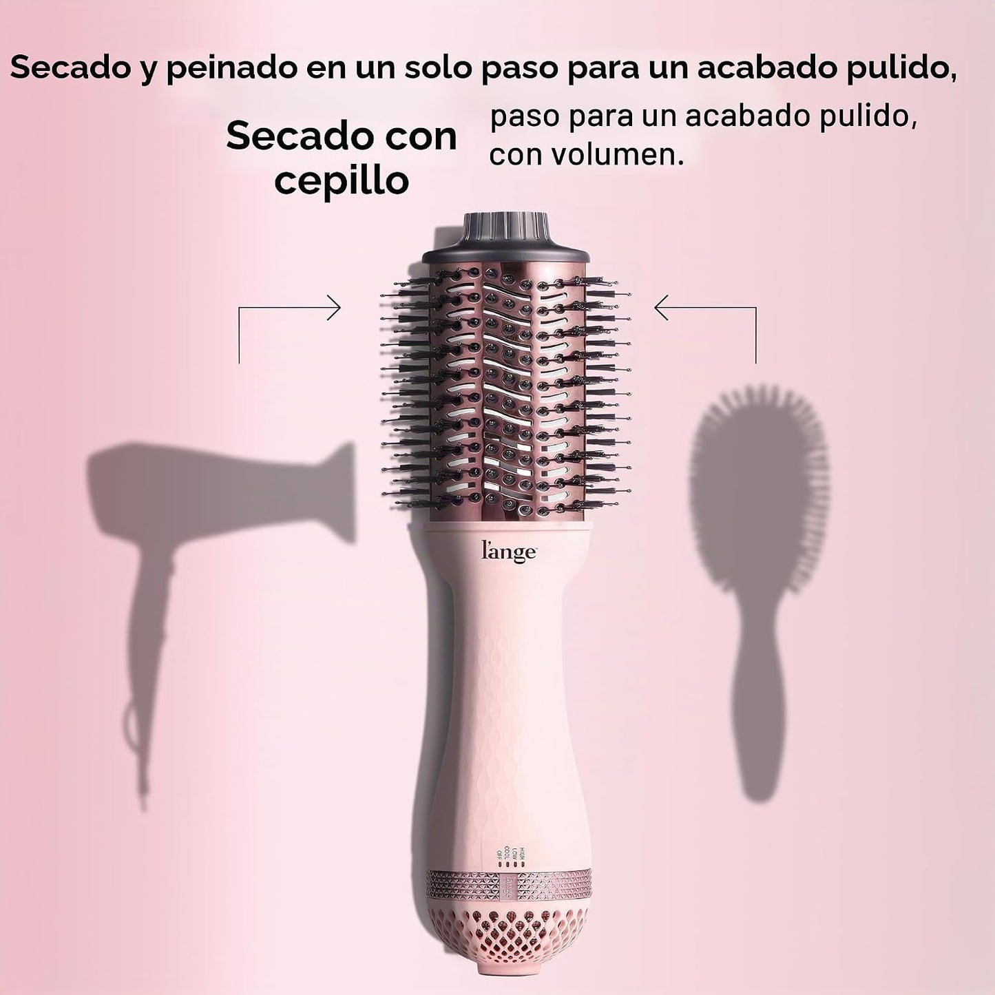 L'ANGE HAIR - Cepillo secadora de aire caliente Le Volume 2 en...