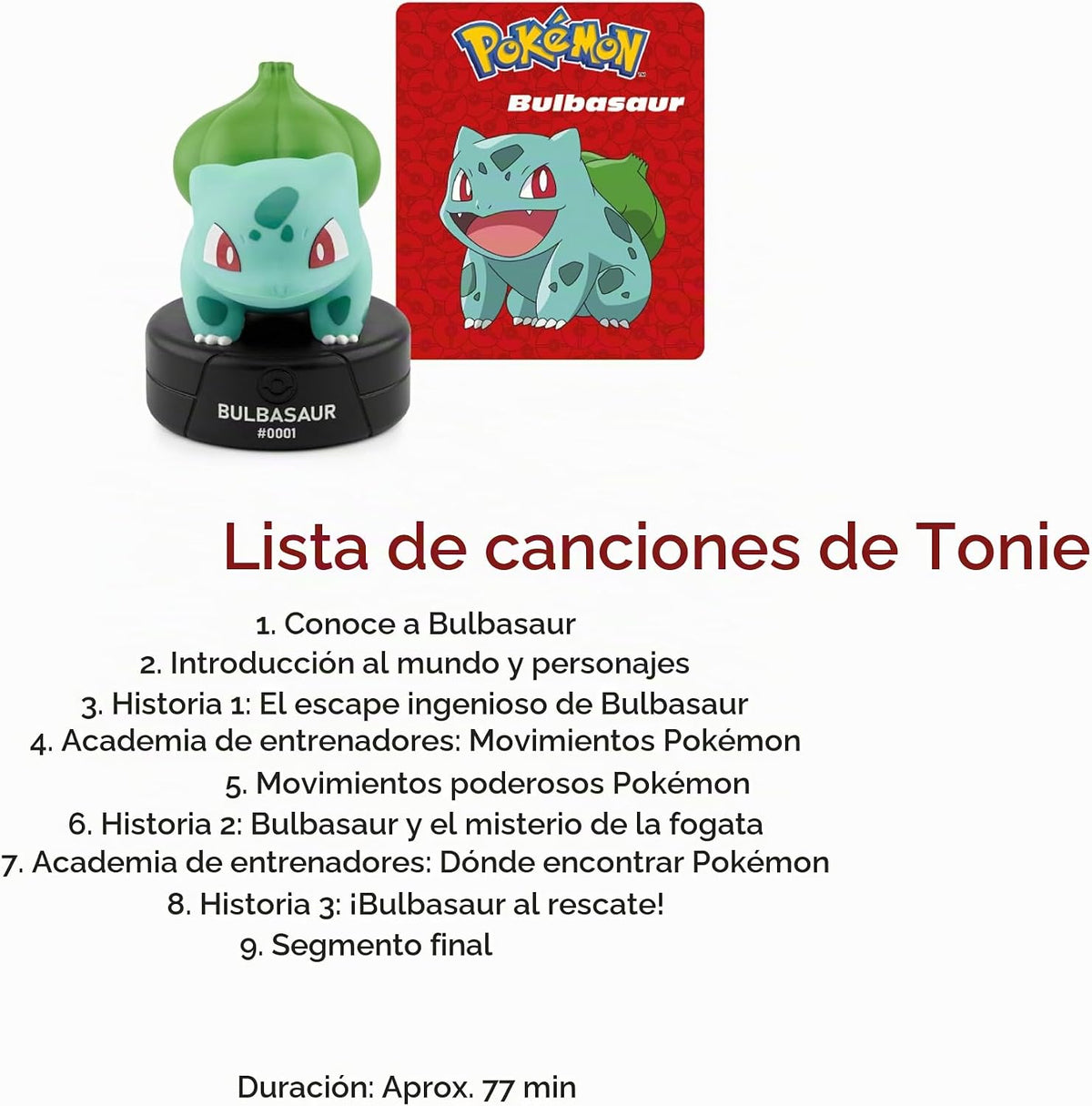 Toniebox - Paquete de 2 reproductor de audio Pokémon para niños de...