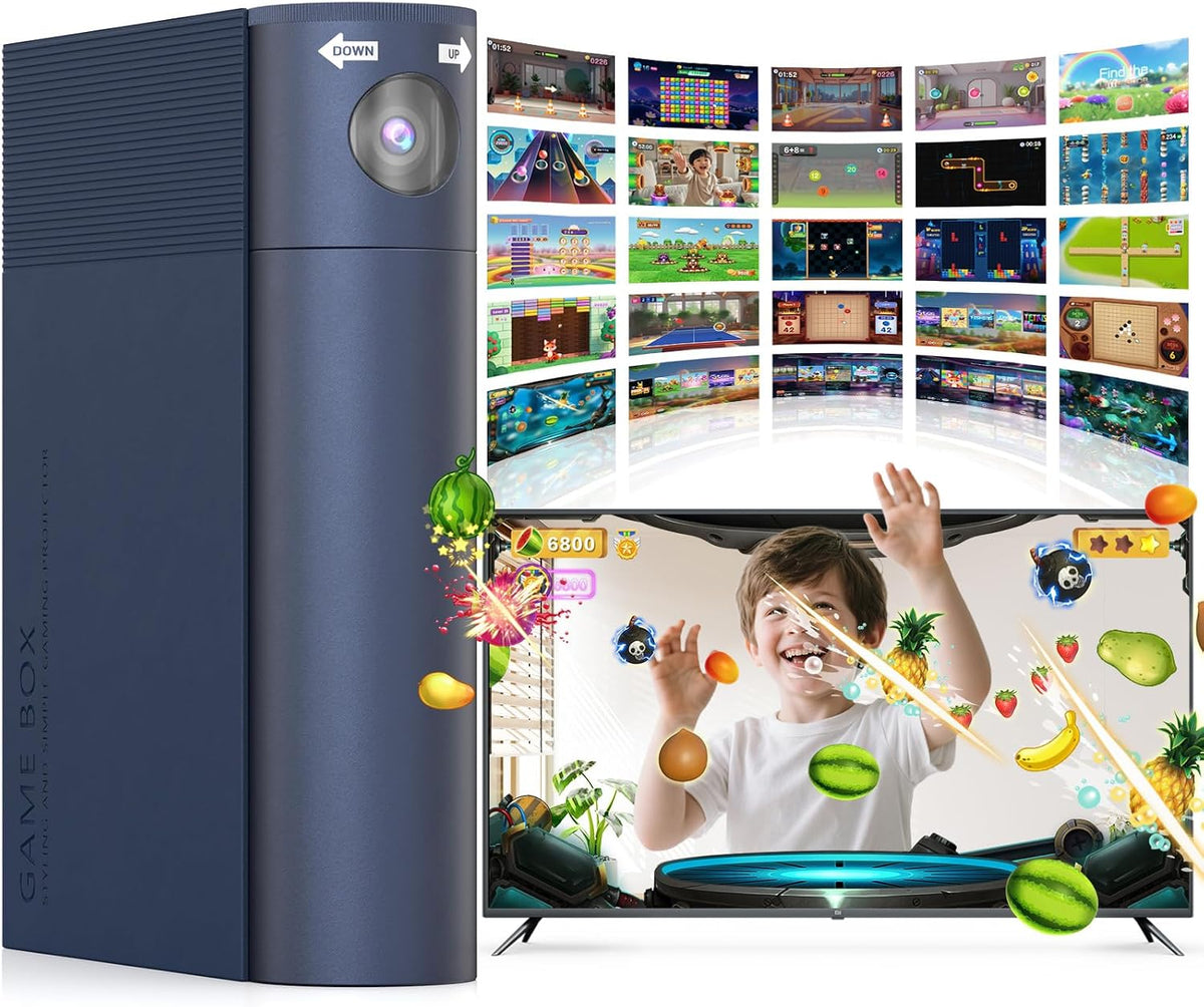 MetFut Consola de juegos AR Motion para niños: sistema de juego de...