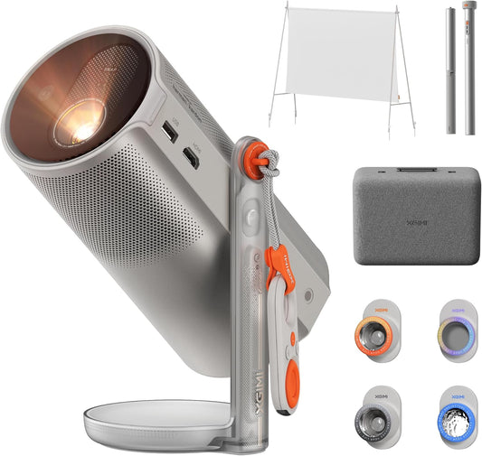 XGIMI MoGo 4 - Colección de proyectores láser, 550 lúmenes ISO, Goo...